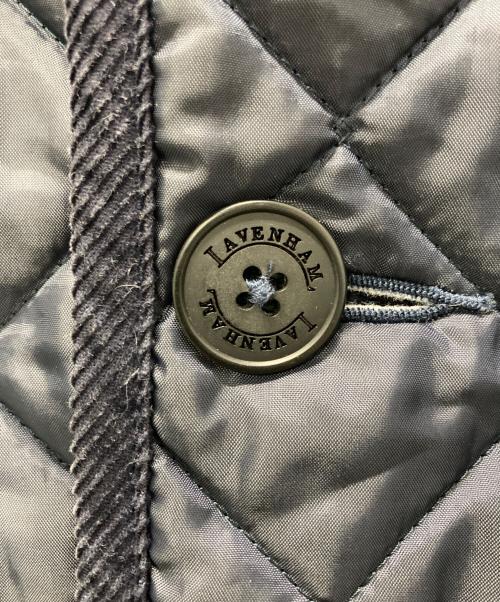 LAVENHAM（ラベンハム）LAVENHAM (ラベンハム) DENSTON キルティングコート ネイビー サイズ:42の古着・服飾アイテム