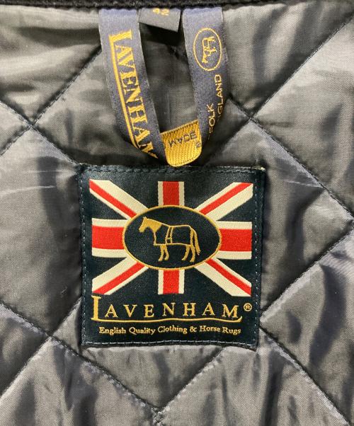 LAVENHAM（ラベンハム）LAVENHAM (ラベンハム) DENSTON キルティングコート ネイビー サイズ:42の古着・服飾アイテム