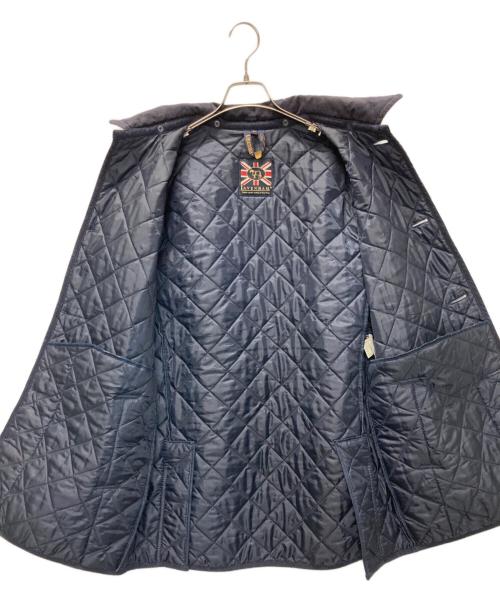 LAVENHAM（ラベンハム）LAVENHAM (ラベンハム) DENSTON キルティングコート ネイビー サイズ:42の古着・服飾アイテム