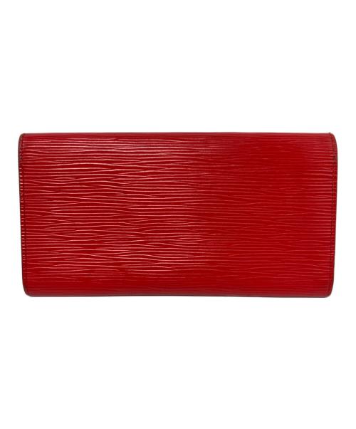 LOUIS VUITTON（ルイ ヴィトン）LOUIS VUITTON (ルイ ヴィトン) エピ ポルトフォイユ・エミリー長財布 レッドの古着・服飾アイテム