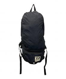 Y-3（ワイスリー）の古着「PACKABLE BP」｜ブラック