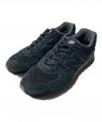 NEW BALANCEニューバランス）の古着「ローカットスニーカー」｜ブラック