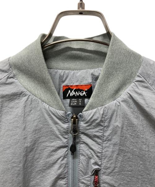 NANGA（ナンガ）NANGA (ナンガ) ソフトダウンバーシティブルゾン グレー サイズ:Mの古着・服飾アイテム