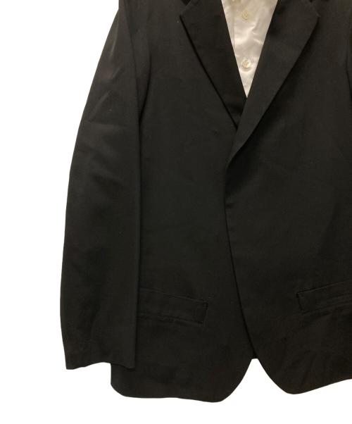 Y's（ワイズ）Y's (ワイズ) シャツレイヤードジャケット ブラック サイズ:3の古着・服飾アイテム