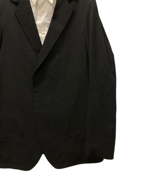 Y's（ワイズ）Y's (ワイズ) シャツレイヤードジャケット ブラック サイズ:3の古着・服飾アイテム