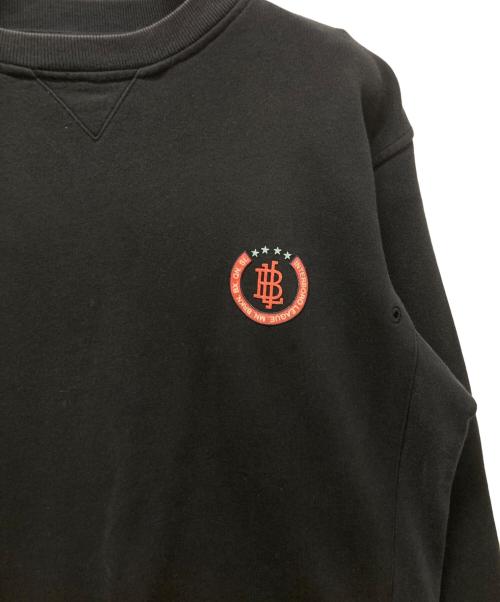 stussy（ステューシー）stussy (ステューシー) プリントスウェット ブラック サイズ:Lの古着・服飾アイテム