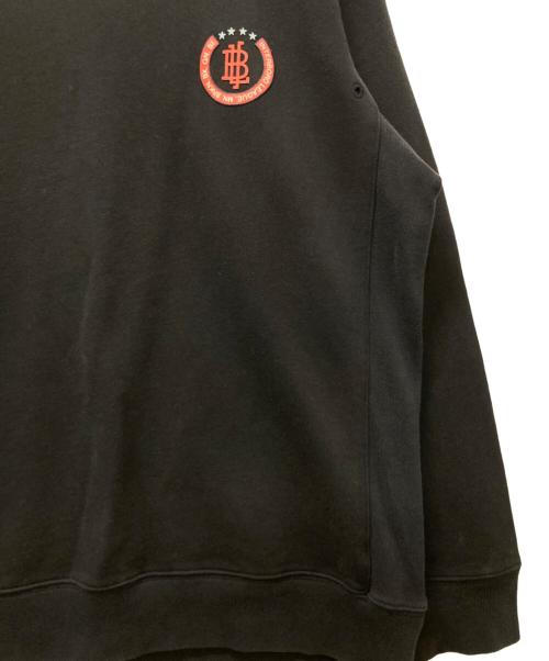 stussy（ステューシー）stussy (ステューシー) プリントスウェット ブラック サイズ:Lの古着・服飾アイテム