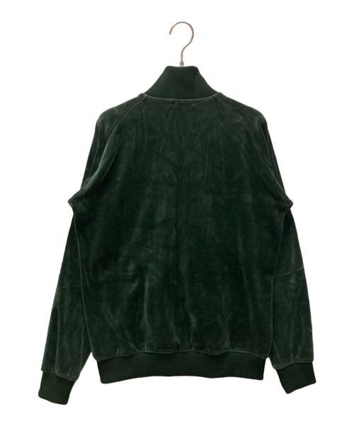 FRED PERRY（フレッドペリー）FRED PERRY (フレッドペリー) ベロアトラックジャケット グリーン サイズ:Ｓの古着・服飾アイテム