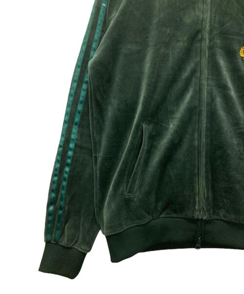 FRED PERRY（フレッドペリー）FRED PERRY (フレッドペリー) ベロアトラックジャケット グリーン サイズ:Ｓの古着・服飾アイテム