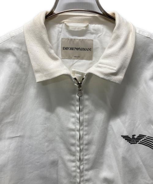 EMPORIO ARMANI（エンポリオ アルマーニ）EMPORIO ARMANI (エンポリオ アルマーニ) スイングトップ ホワイト サイズ:40の古着・服飾アイテム