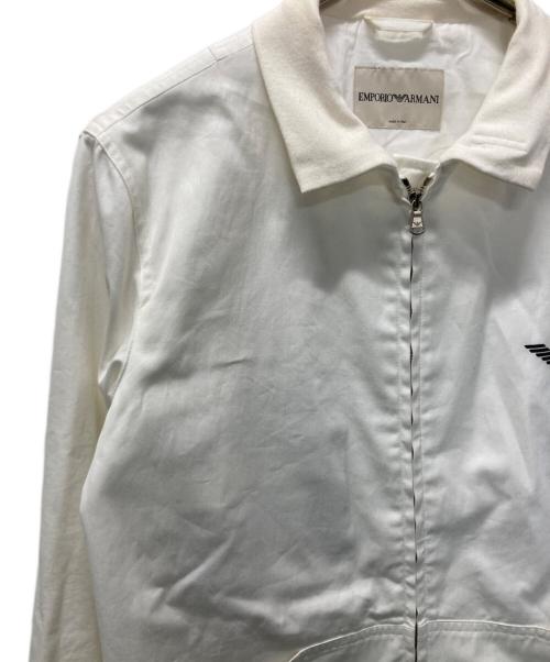 EMPORIO ARMANI（エンポリオ アルマーニ）EMPORIO ARMANI (エンポリオ アルマーニ) スイングトップ ホワイト サイズ:40の古着・服飾アイテム