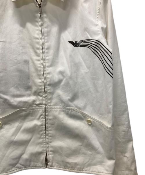 EMPORIO ARMANI（エンポリオ アルマーニ）EMPORIO ARMANI (エンポリオ アルマーニ) スイングトップ ホワイト サイズ:40の古着・服飾アイテム
