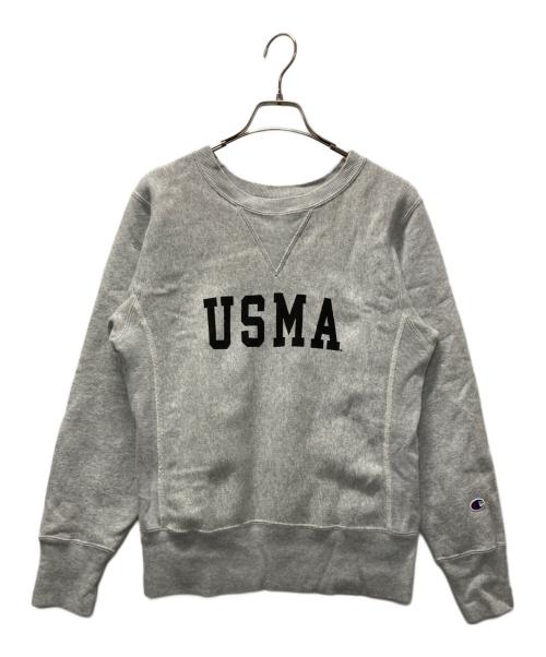 Champion（チャンピオン）Champion (チャンピオン) 別注USMA リバースウィーブスウェット グレー サイズ:SMALLの古着・服飾アイテム