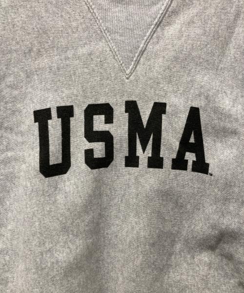 Champion（チャンピオン）Champion (チャンピオン) 別注USMA リバースウィーブスウェット グレー サイズ:SMALLの古着・服飾アイテム