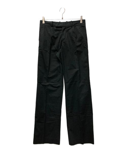 GUCCI（グッチ）GUCCI (グッチ) ストレートパンツ ブラック サイズ:42の古着・服飾アイテム