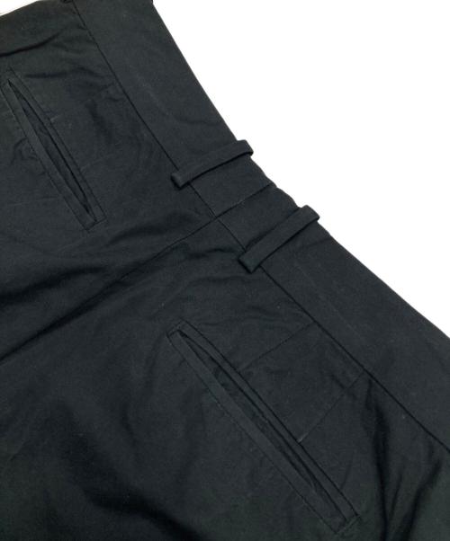 GUCCI（グッチ）GUCCI (グッチ) ストレートパンツ ブラック サイズ:42の古着・服飾アイテム