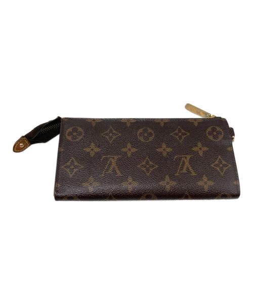 LOUIS VUITTON（ルイ ヴィトン）LOUIS VUITTON (ルイ ヴィトン) ポルトフォイユ アストリッド ブラウンの古着・服飾アイテム