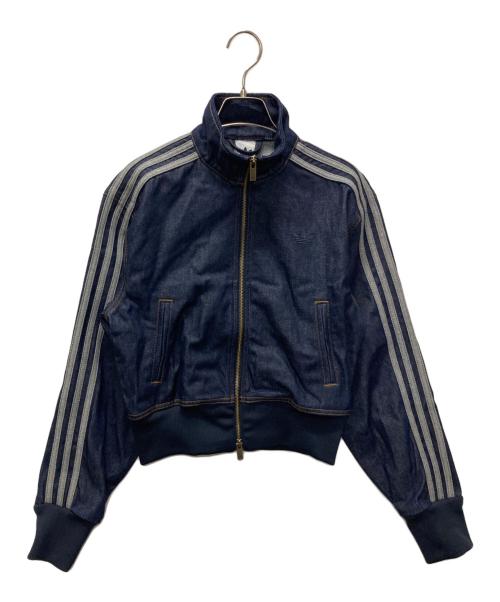 adidas（アディダス）adidas (アディダス) W FIREBIRD DENIM TRACKTOP インディゴ サイズ:M 未使用品の古着・服飾アイテム
