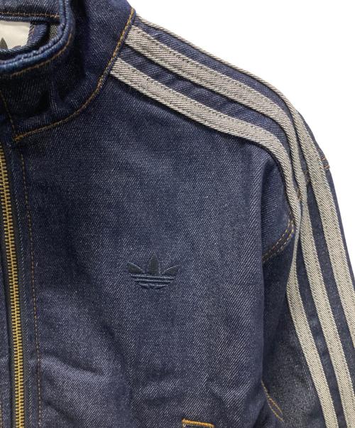 adidas（アディダス）adidas (アディダス) W FIREBIRD DENIM TRACKTOP インディゴ サイズ:M 未使用品の古着・服飾アイテム