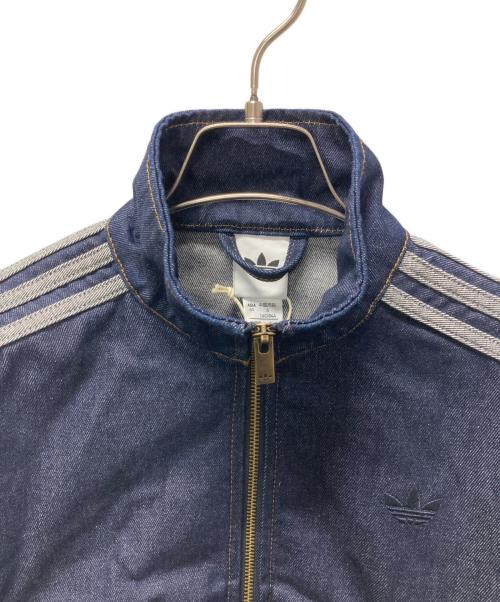 adidas（アディダス）adidas (アディダス) W FIREBIRD DENIM TRACKTOP インディゴ サイズ:M 未使用品の古着・服飾アイテム