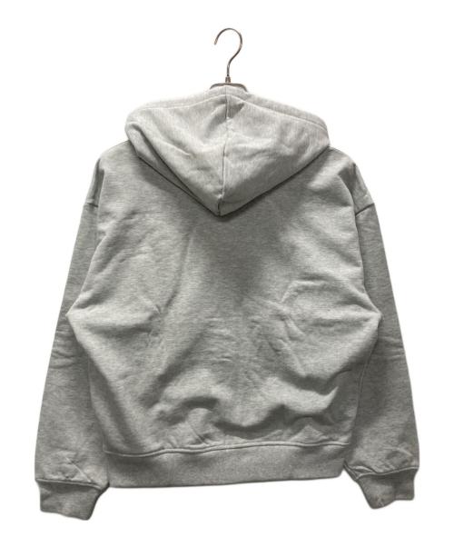 adidas（アディダス）adidas (アディダス) オーバーサイズ ジップパーカー グレー サイズ:L 未使用品の古着・服飾アイテム