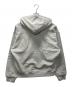 adidas (アディダス) オーバーサイズ ジップパーカー グレー サイズ:L 未使用品：8000円