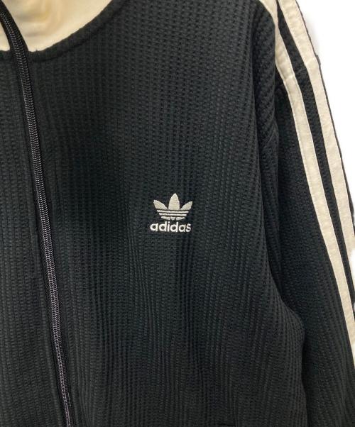 adidas（アディダス）adidas (アディダス) ワッフル クラシック トラックトップ ブラック サイズ:2XL 未使用品の古着・服飾アイテム
