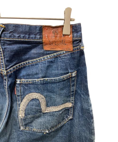 EVISU（エヴィス）EVISU (エヴィス) カモメ刺繍2001デニムパンツ インディゴ サイズ:34の古着・服飾アイテム