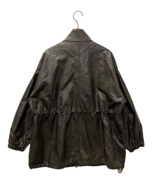 Curensology（カレンソロジー）Curensology (カレンソロジー) ヴィンテージフェイクレザーコート ブラウン サイズ:Fの古着・服飾アイテム