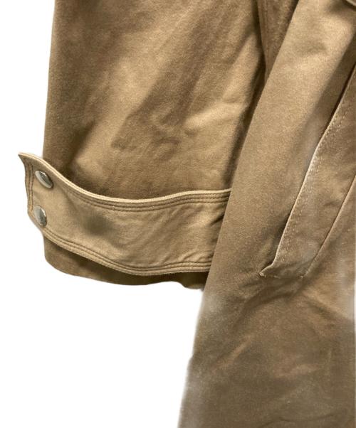 DIESEL（ディーゼル）DIESEL (ディーゼル) フーデッドトレンチコート ベージュ サイズ:Sの古着・服飾アイテム