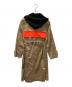 DIESEL (ディーゼル) フーデッドトレンチコート ベージュ サイズ:S：10000円