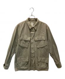 Ron Herman（ロンハーマン）の古着「バックサテンジャングルファティーグジャケット/Fatigue Jacket」｜ベージュ