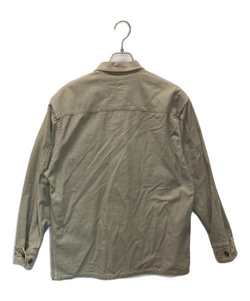 Ron Herman（ロンハーマン）Ron Herman (ロンハーマン) バックサテンジャングルファティーグジャケット/Fatigue Jacket ベージュ サイズ:Sの古着・服飾アイテム