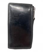 LEMAIREルメール）の古着「PATINA ZIP COIN CARD HOLDER」｜ブラック