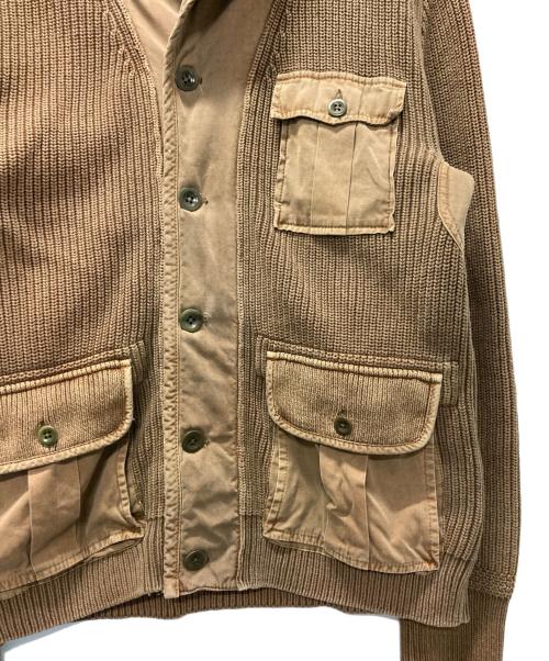 POLO RALPH LAUREN（ポロ・ラルフローレン）POLO RALPH LAUREN (ポロ・ラルフローレン) ショールカラーハンティングジャケット ベージュ サイズ:Lの古着・服飾アイテム