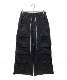 DANKE SCHON（ダンケ シェーン）の古着「TCBLACK FLARE CARGO PANTS」｜ブラック