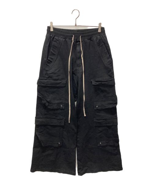 DANKE SCHON（ダンケ シェーン）Danke schon (ダンケ シェーン) TCBLACK FLARE CARGO PANTS ブラック サイズ:34の古着・服飾アイテム