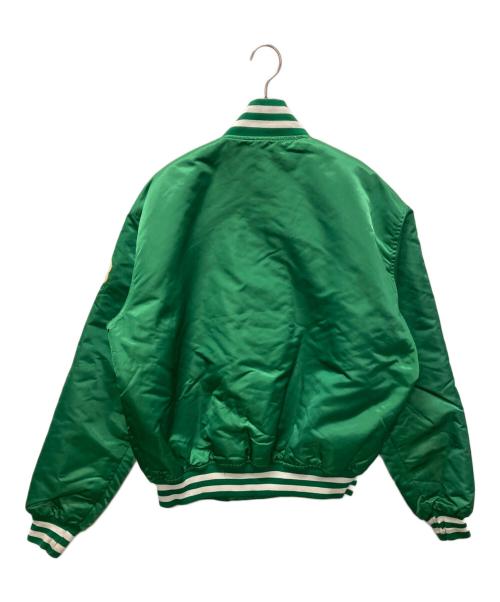 STARTER（スターター）STARTER (スターター) スタジャン グリーン サイズ:XLの古着・服飾アイテム