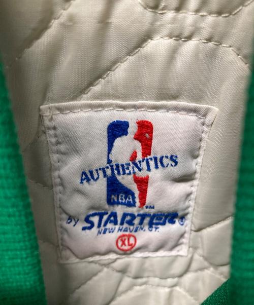 STARTER（スターター）STARTER (スターター) スタジャン グリーン サイズ:XLの古着・服飾アイテム
