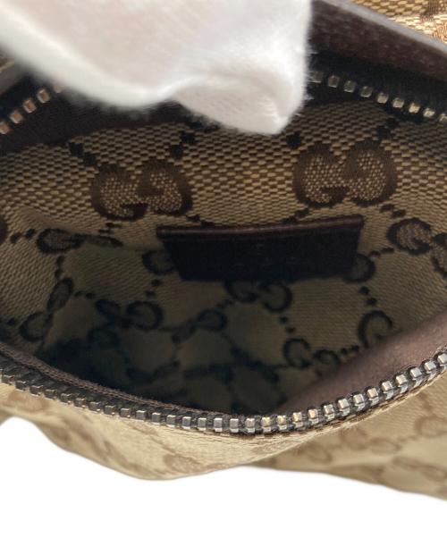 GUCCI（グッチ）GUCCI (グッチ) GGキャンバス ウエストポーチ ベージュの古着・服飾アイテム