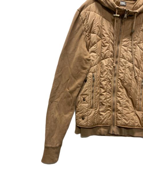 DIESEL（ディーゼル）DIESEL (ディーゼル) J-VESTER ベージュ サイズ:Lの古着・服飾アイテム