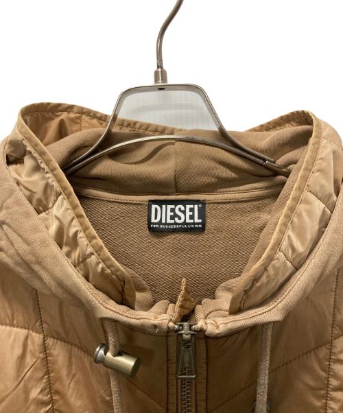 DIESEL（ディーゼル）DIESEL (ディーゼル) J-VESTER ベージュ サイズ:Lの古着・服飾アイテム