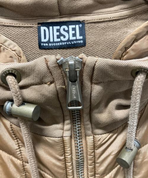 DIESEL（ディーゼル）DIESEL (ディーゼル) J-VESTER ベージュ サイズ:Lの古着・服飾アイテム