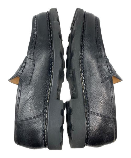 PARABOOT（パラブーツ）PARABOOT (パラブーツ) ランス コインローファー ブラック サイズ:26の古着・服飾アイテム
