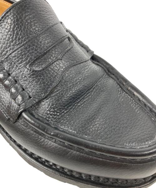 PARABOOT（パラブーツ）PARABOOT (パラブーツ) ランス コインローファー ブラック サイズ:26の古着・服飾アイテム