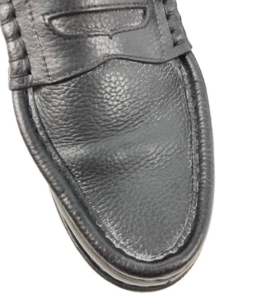 PARABOOT（パラブーツ）PARABOOT (パラブーツ) ランス コインローファー ブラック サイズ:26の古着・服飾アイテム