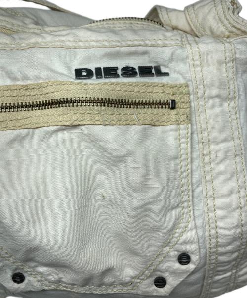 DIESEL（ディーゼル）DIESEL (ディーゼル) レースアップトートバッグ ベージュの古着・服飾アイテム