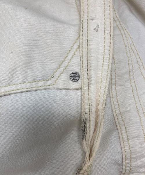 DIESEL（ディーゼル）DIESEL (ディーゼル) レースアップトートバッグ ベージュの古着・服飾アイテム