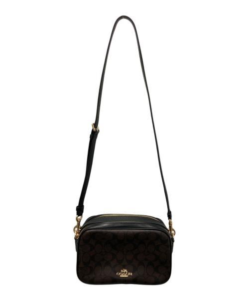COACH（コーチ）COACH (コーチ) シグネチャーショルダーバッグ ブラウンの古着・服飾アイテム