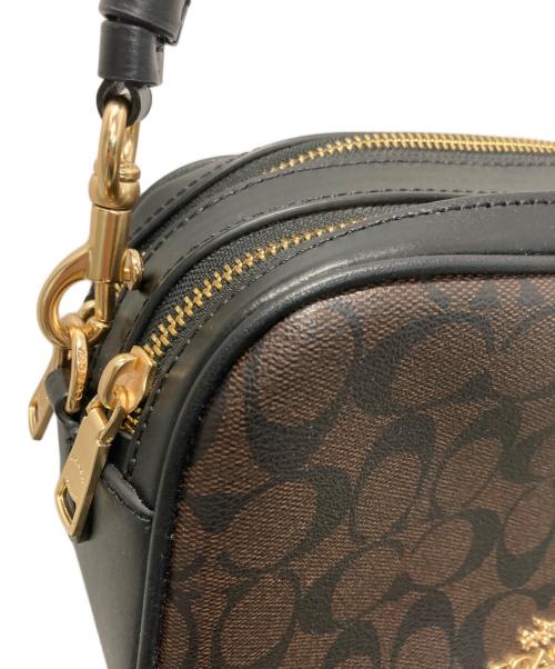 COACH（コーチ）COACH (コーチ) シグネチャーショルダーバッグ ブラウンの古着・服飾アイテム